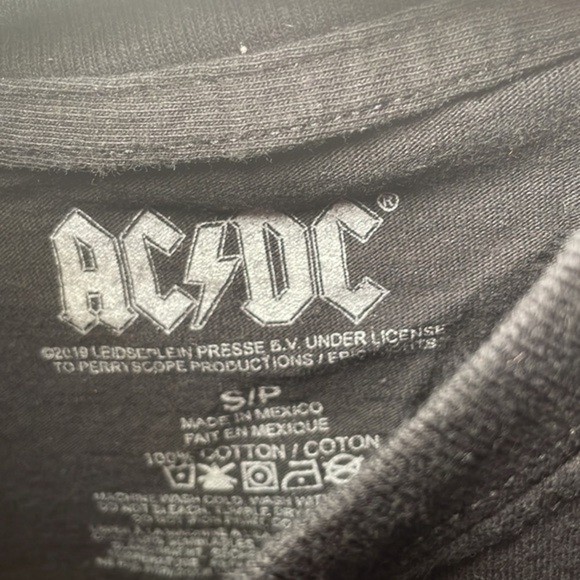 AC/DC | KIDS AC/DC BLACK T-SHIRT, Size Small - Picture 2 of 3